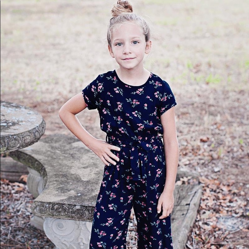 Madison Jumper - navy and pink